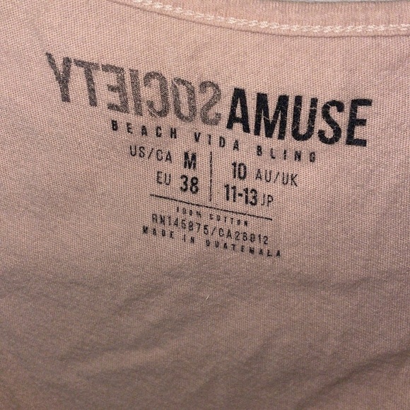 💝 3/$25 💝 Amuse Society / Buckle Sun chaser Blush Rosewater Racerback tank top - Picture 9 of 13